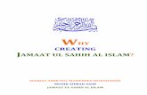 WHY CREATING AMAAT UL SAHIH AL ISLAM?