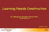 Learning Needs Construction