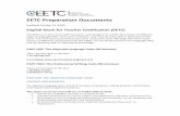 EETC Preparation Documents - Procede