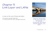 Chapter 5 Link Layer and LANs - Hong Kong University of ...