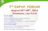 August 06th-08th, 2014 - eapvp.org