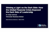 Shining a Light on the Dark Side Presentation