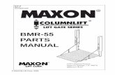 PARTS MANUAL - Maxon Lift