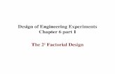 Design of Engineering Experiments The 2k Factorial Design