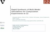 Rapid Synthesis of Multi-Model Simulations for Computation ...