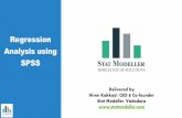 Regression Analysis using SPSS - Stat Modeller