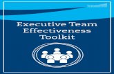 Executive Team Effectiveness Toolkit
