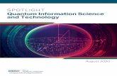 Quantum Information Science and Technology Spotlight
