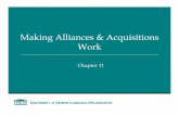 Making Alliances & Acquisitions Work