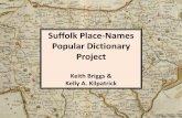 Suffolk Place-Names Popular Dictionary Project