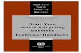 Start Your Waste Recycling Business Technical Handouts ...