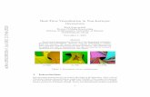 Real-Time Visualization in Non-Isotropic Geometries