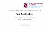 O P G S GCSE - OPGS – Oakwood Park Grammar School