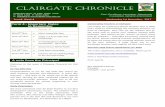 CLAIRGATE CHRONICLE