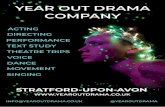 APPLY NOW FOR SEPTEMBER 2021! | Year Out Drama Company