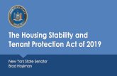 The Housing Stability and Tenant Protection Act of 2019