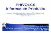 PHIVOLCS Information Products