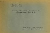 Annual reports of the officers of the town of Benton, N.H ...