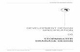 Development Design Specification D5 - Stormwater Drainage ...