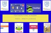 Featherstone Academy Year 5 - Remote Learning