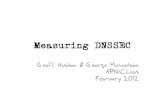 Measuring DNSSEC - APNIC