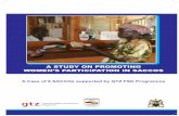A STUDY ON PROMOTING WOMEN’S PARTICIPATION IN SACCOS