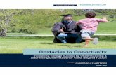 Obstacles to Opportunity Increasing College Success by ...