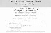 The UuiversitJ Musical Society - AADL