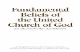 page 1 Fundamental Beliefs of the United Church of God