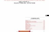 SECTION 5 - ELECTRICAL SYSTEM