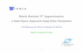 a State-Space Approach using Schur Parameters J.P ...