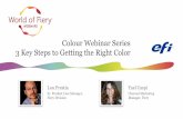 Colour Webinar Series 3 Key Steps to Getting the Right Color