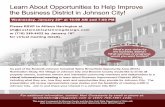 Learn About Opportunities to Help Improve the Business ...