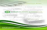 Pakshal Steel Engg Brochure - Titanium Sheet Supplier