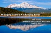 Managing Water in Challenging Times