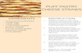 Puff Pastry Cheese Straws - Domaine Carneros