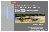 Lower Modi Khola Hydroelectric Project (20 MW)