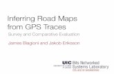 Inferring Road Maps from GPS Traces