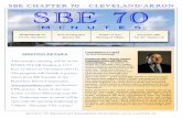 SBE CHAPTER 70 - CLEVELAND/AKRON SBE 70