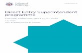 Direct Entry Superintendent programme