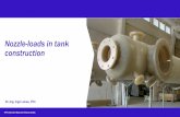 Nozzle-loads in tank construction