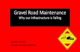 Gravel road maintenance - SARM