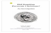 Did Domitian Persecute Christians? - BibleWorld