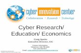 Cyber Research/ Education/ Economics