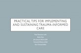 PRACTICAL TIPS FOR IMPLEMENTING AND SUSTAINING TRAUMA ...