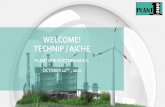 WELCOME! TECHNIP / AICHE