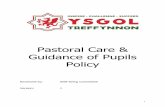 Pastoral Care & Guidance of Pupils Policy