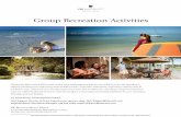 Group Recreation Activities - Marriott International