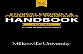 STUDENT CONDUCT & COMMUNITY STANDARDS HANDBOOK