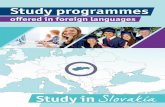 Study programmes - SAIA